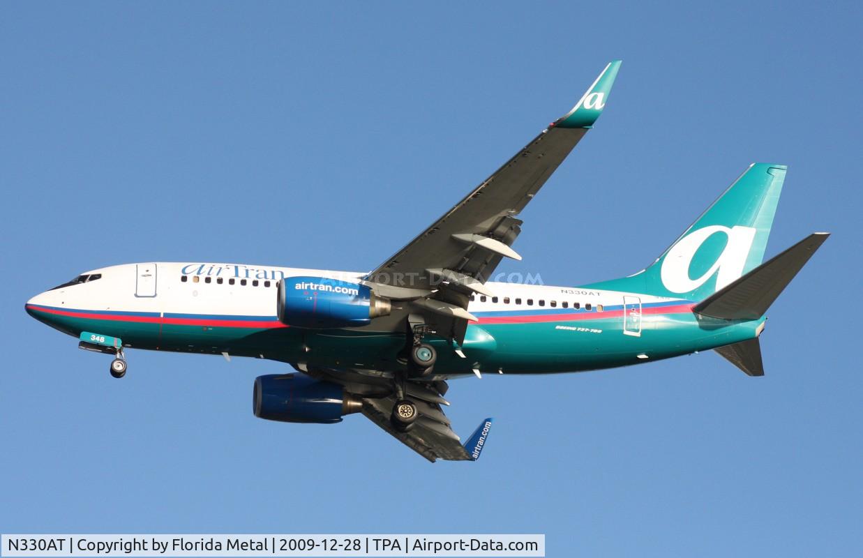 N330AT, 2007 Boeing 737-7BD C/N 36399, Air Tran 737
