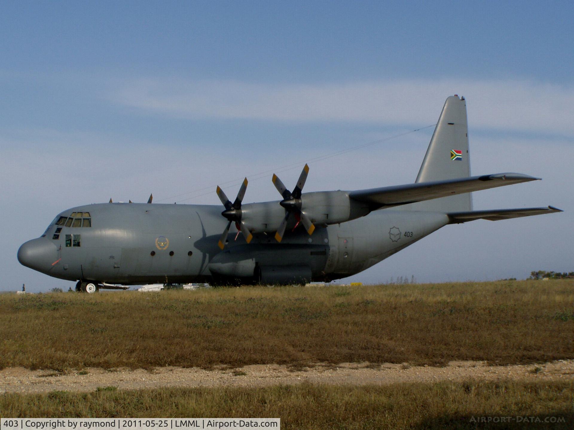 403, 1962 Lockheed C-130BZ Hercules C/N 282-3750, C130 Hercules 403 South African Air Force