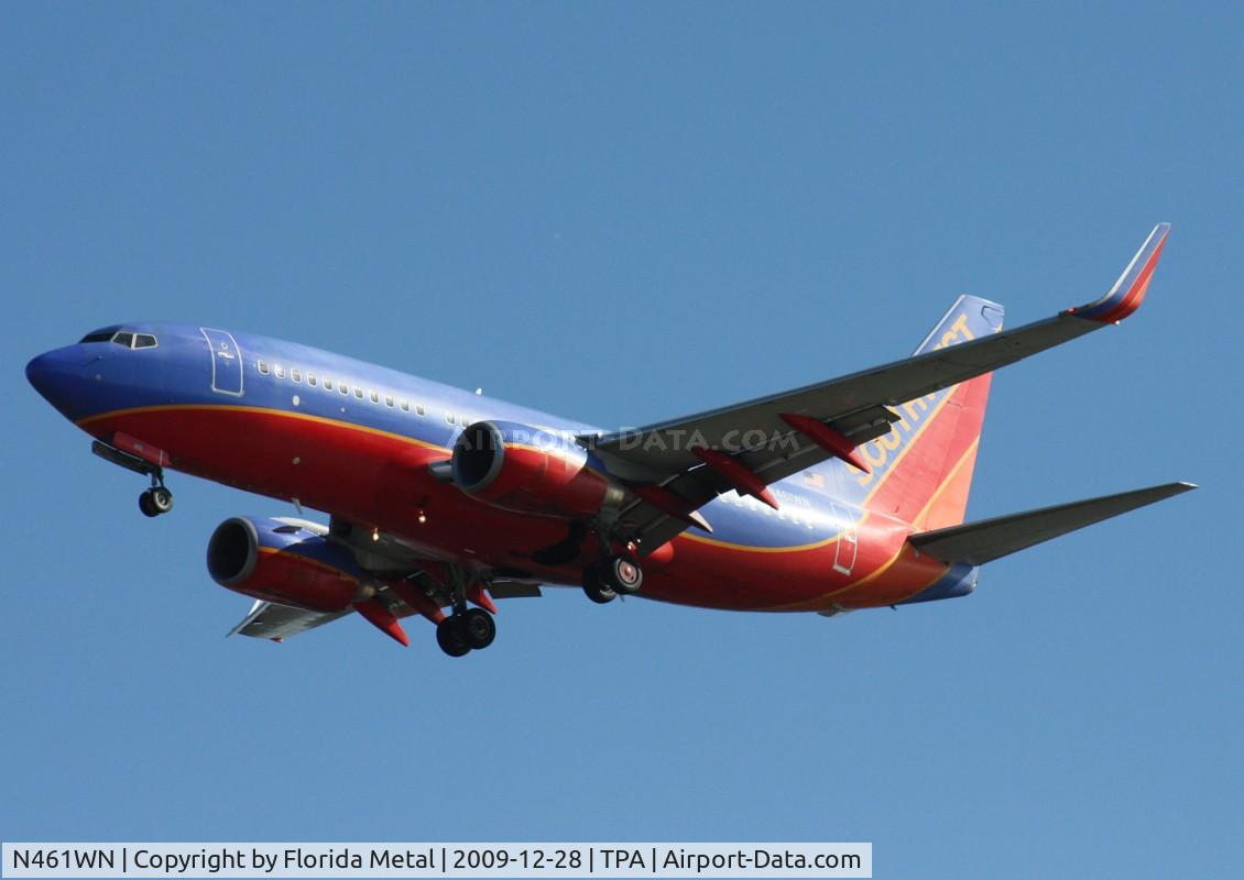 N461WN, 2004 Boeing 737-7H4 C/N 32465, Southwest 737-700