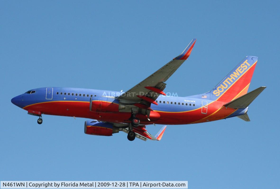 N461WN, 2004 Boeing 737-7H4 C/N 32465, Southwest 737-700