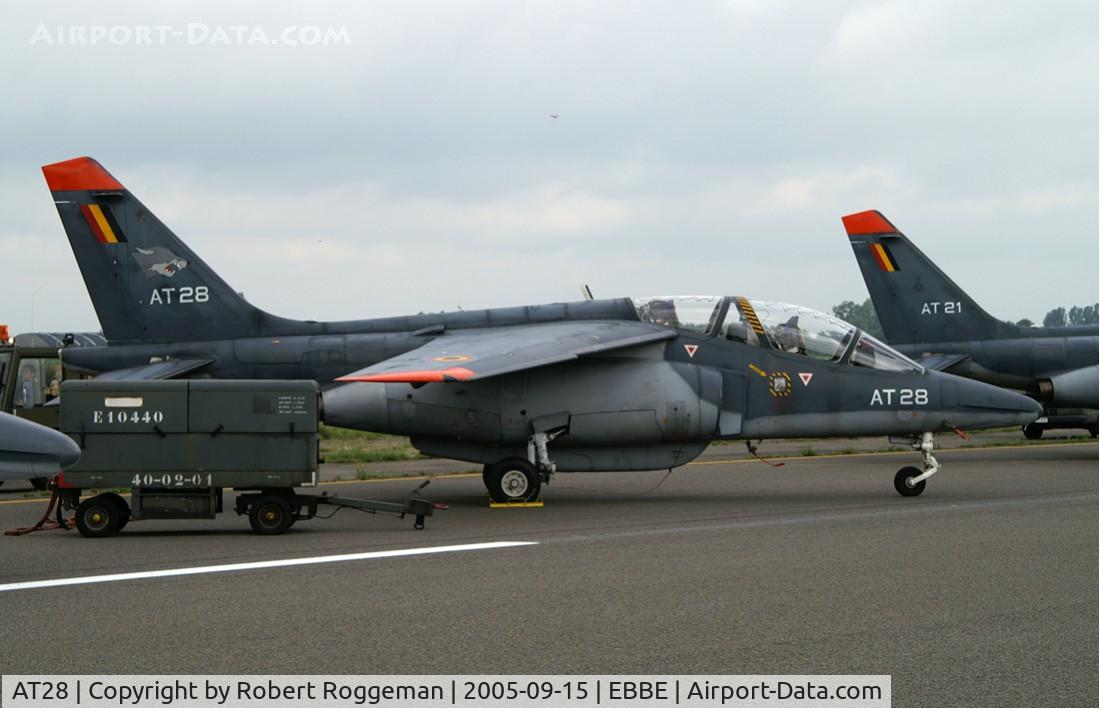 AT28, Dassault-Dornier Alpha Jet 1B C/N B28/1131, European Trainers Meet 2005.