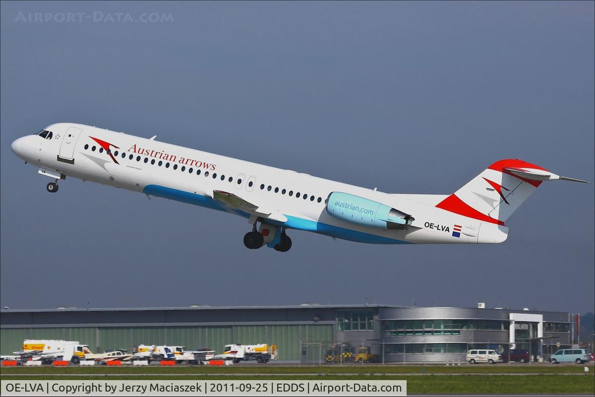 OE-LVA, 1994 Fokker 100 (F-28-0100) C/N 11490, Fokker 100,
