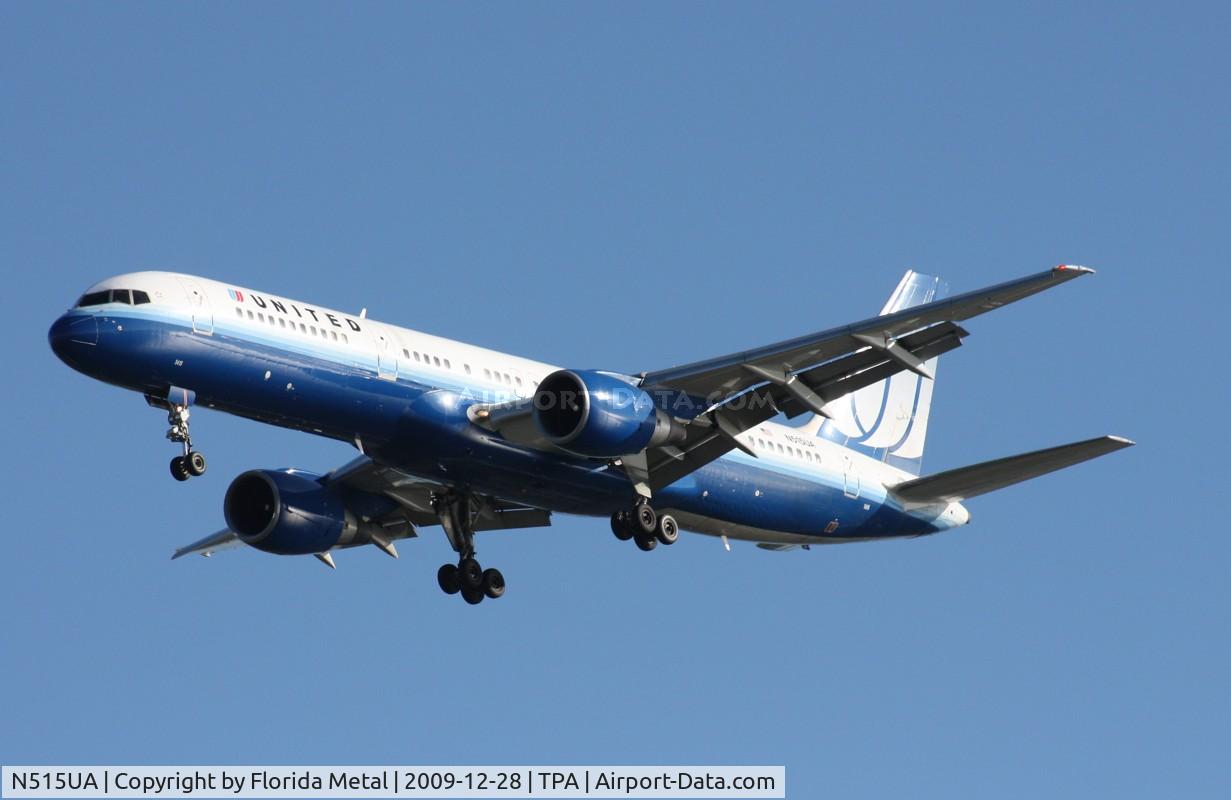 N515UA, 1990 Boeing 757-222F C/N 24840, United 757-200