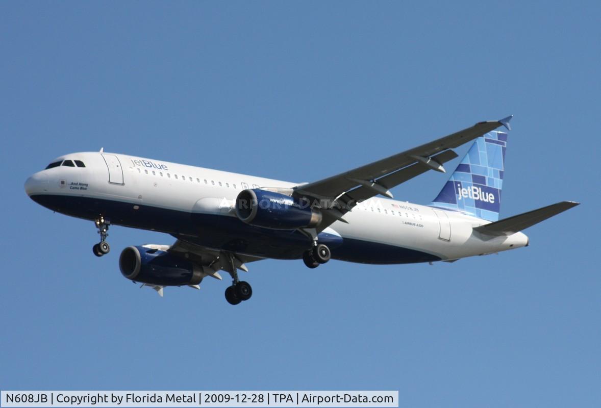 N608JB, 2005 Airbus A320-232 C/N 2415, 