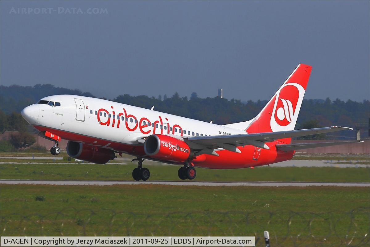 D-AGEN, 1998 Boeing 737-75B C/N 28100, Boeing 737-75B