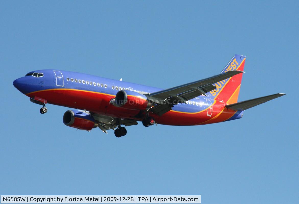 N658SW, 1985 Boeing 737-3L9 C/N 23332, Southwest 737