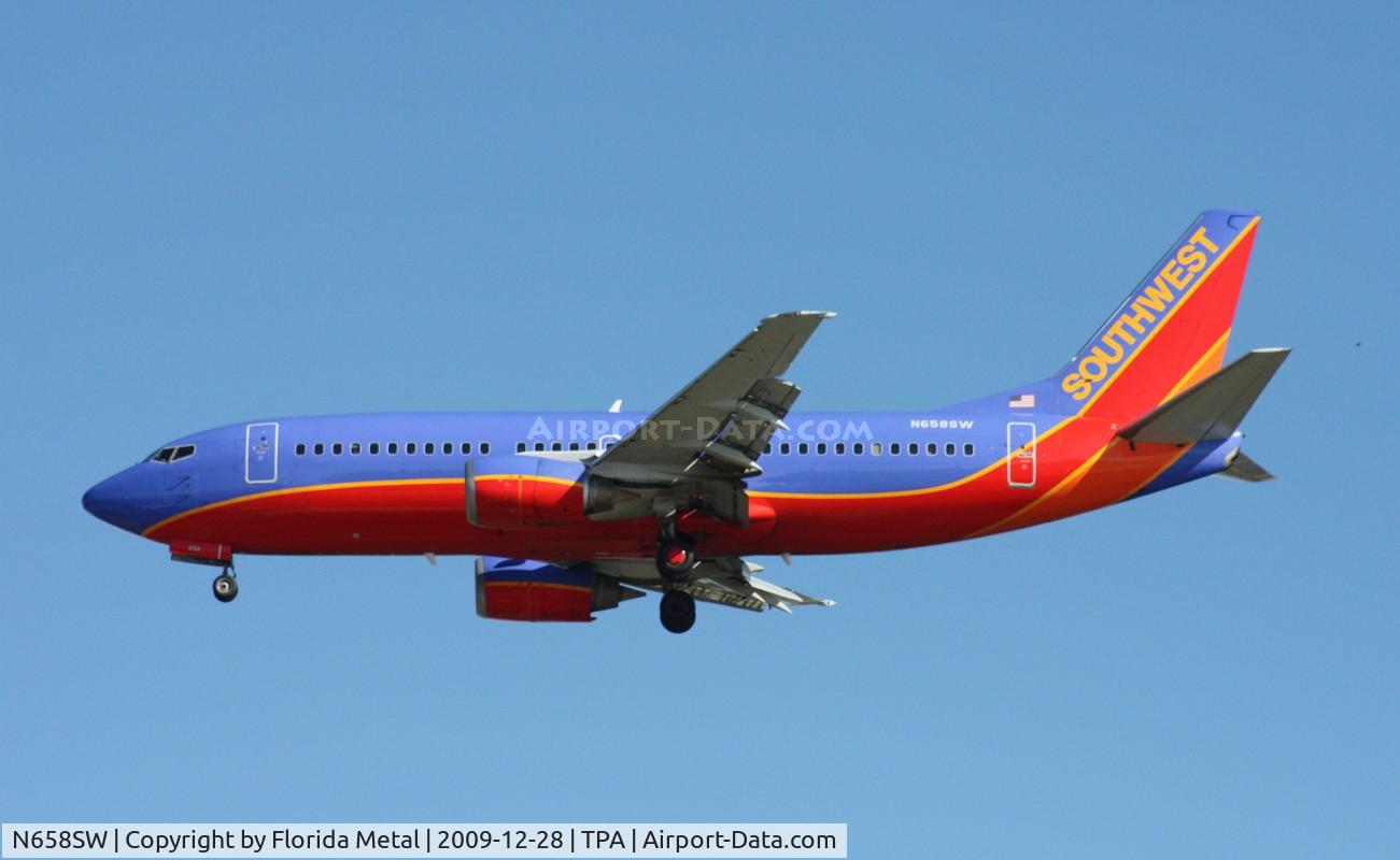 N658SW, 1985 Boeing 737-3L9 C/N 23332, Southwest 737