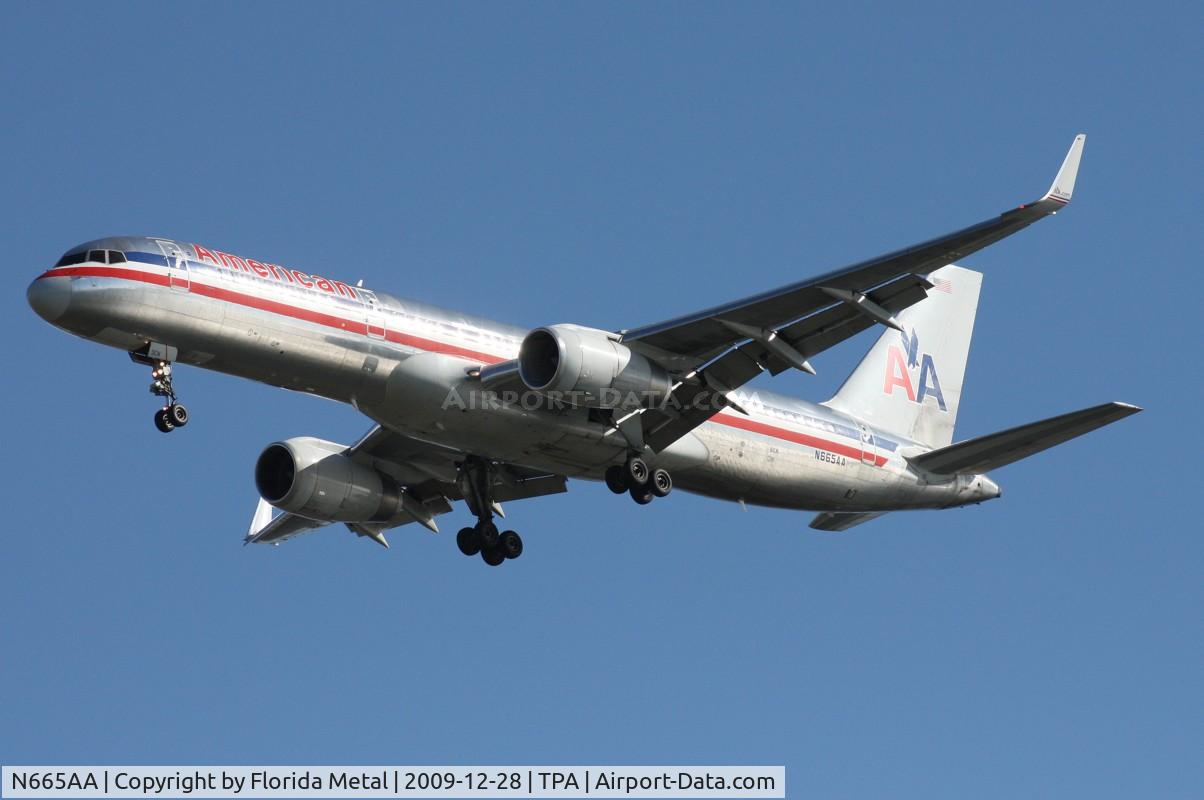 N665AA, 1992 Boeing 757-223 C/N 25299, American 757