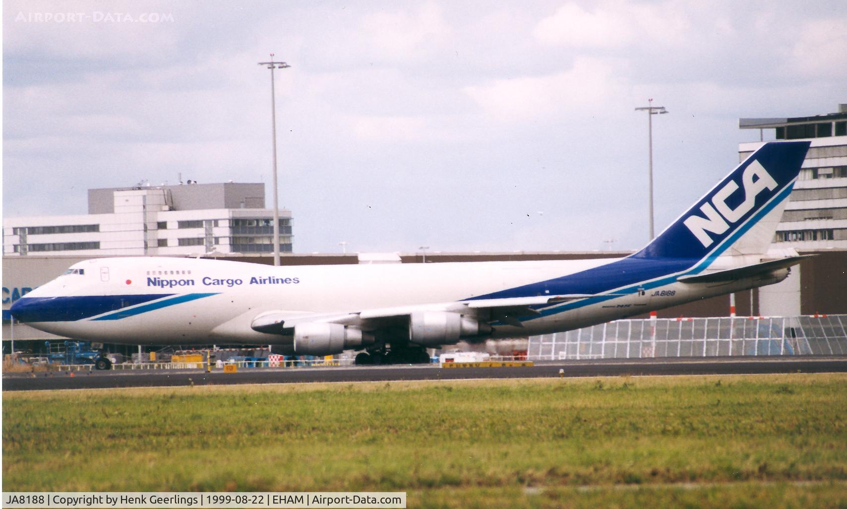 JA8188, 1987 Boeing 747-281F C/N 23919, NCA - Nippon Cargo Airlines