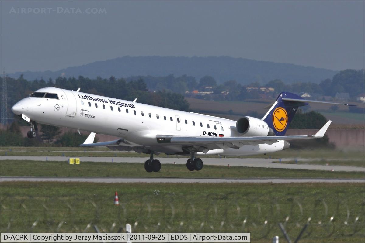 D-ACPK, 2002 Canadair CRJ-701ER (CL-600-2C10) Regional Jet C/N 10063, Canadair RJ700