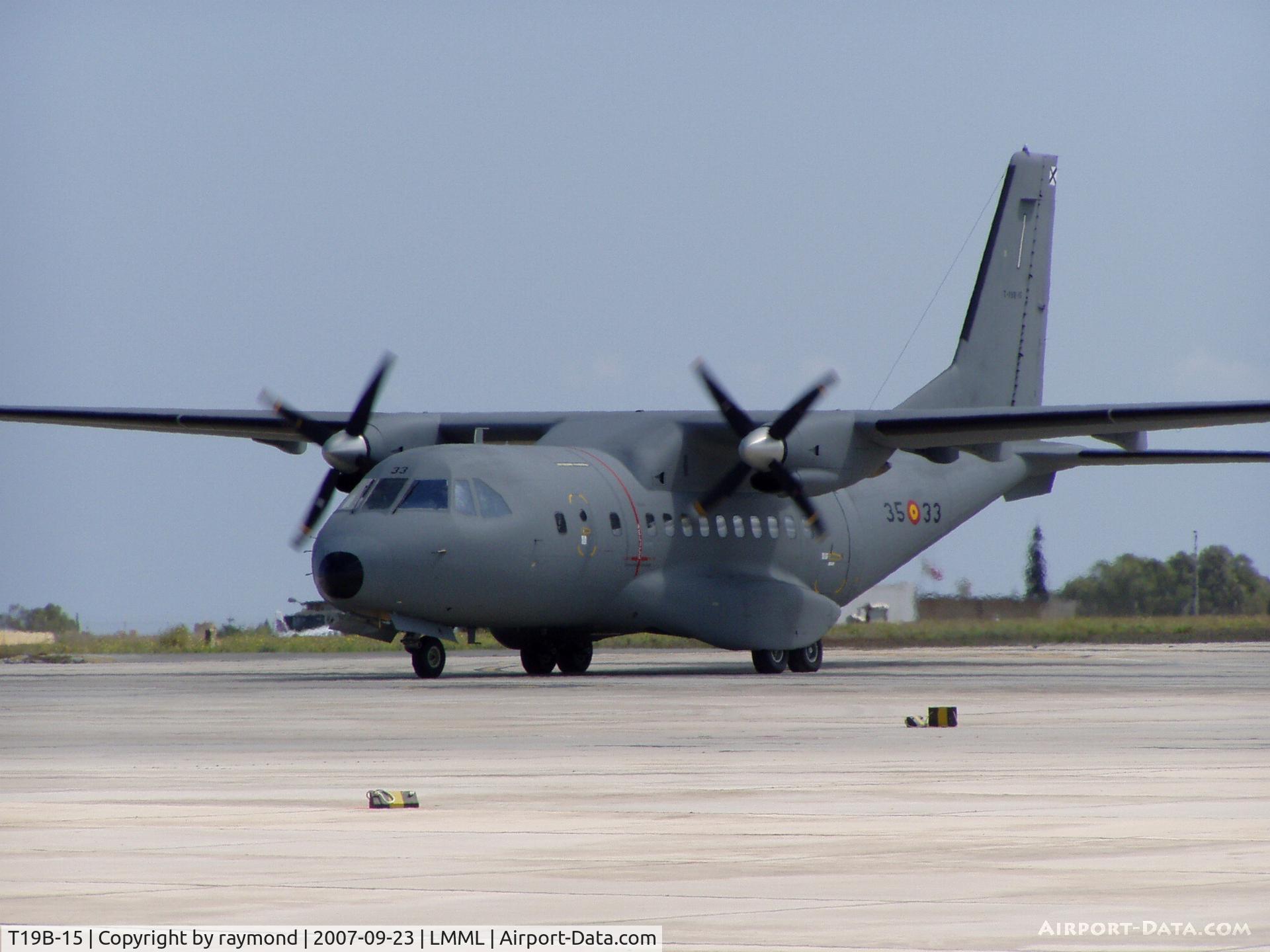 T19B-15, 1992 Airtech CN-235-100M C/N C060, CN235 T.19B-15/35-33 Spanish Air Force