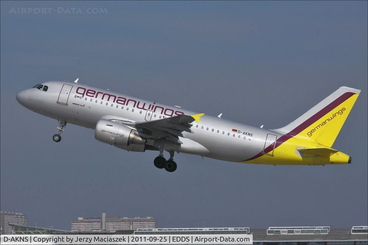 D-AKNS, 2000 Airbus A319-112 C/N 1277, Airbus A319-112