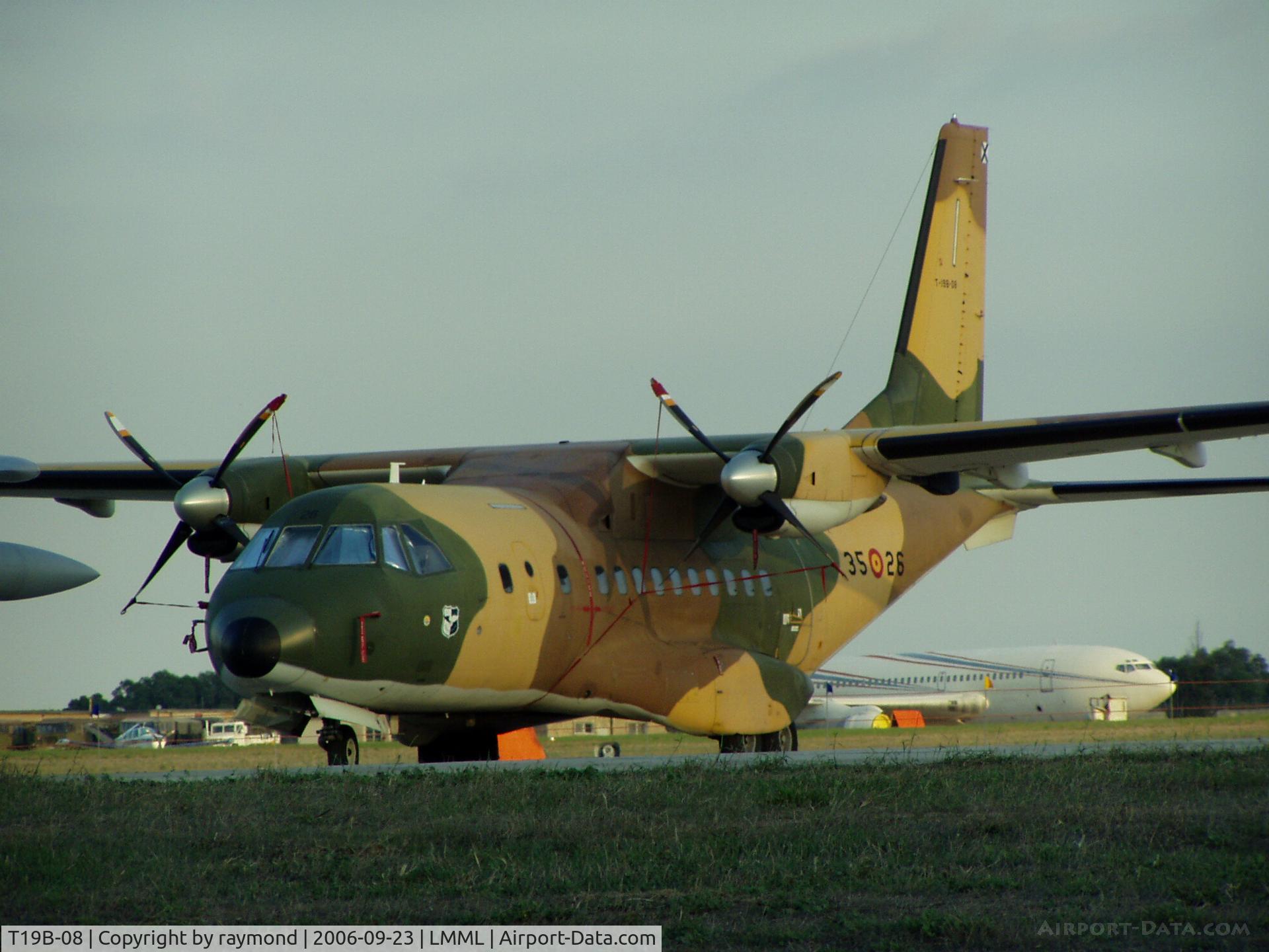 T19B-08, 1990 Airtech CN-235-100M C/N C039, CN235 T.19B-08/35-26 Spanish Air Force