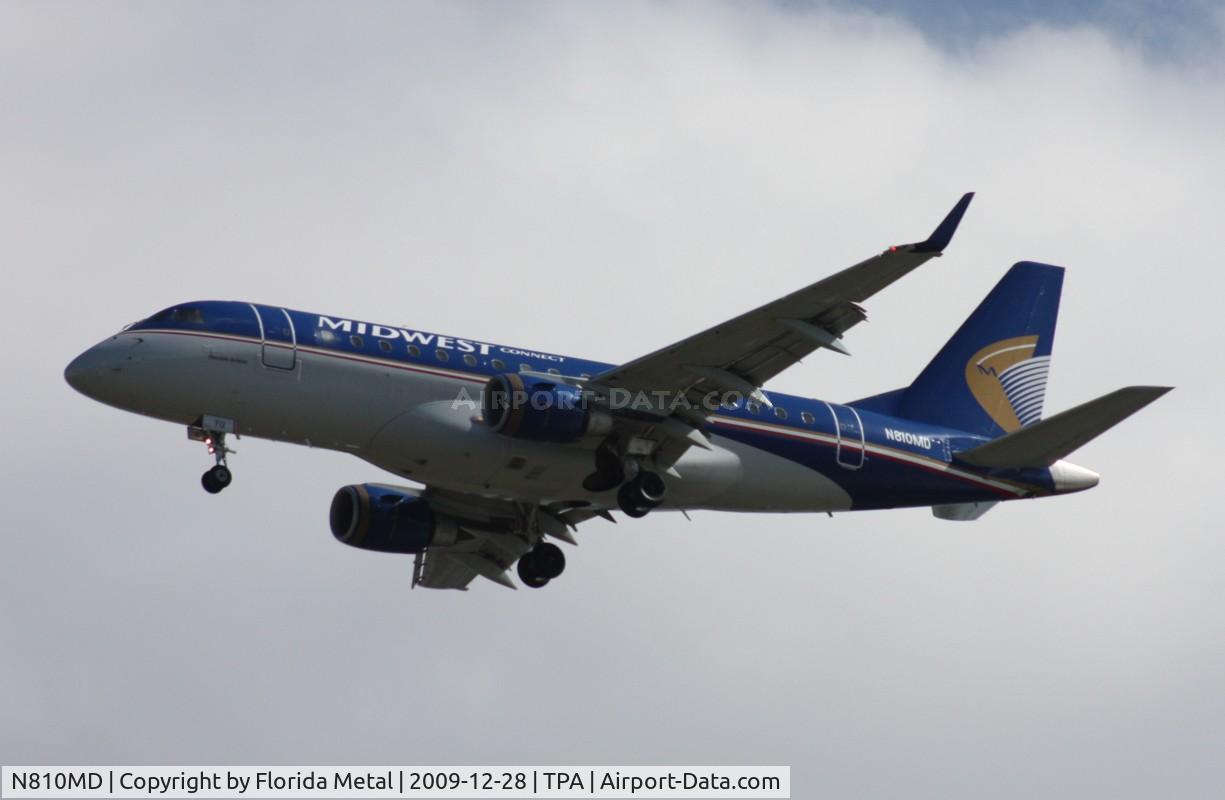 N810MD, 2004 Embraer 170SU (ERJ-170-100SU) C/N 17000026, Midwest E170