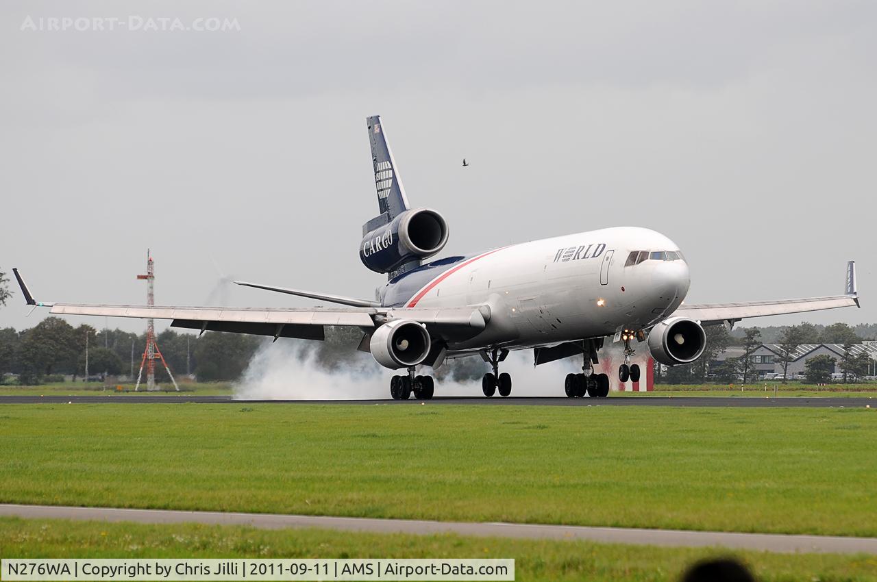 N276WA, 1995 McDonnell Douglas MD-11F C/N 48632, World Airways