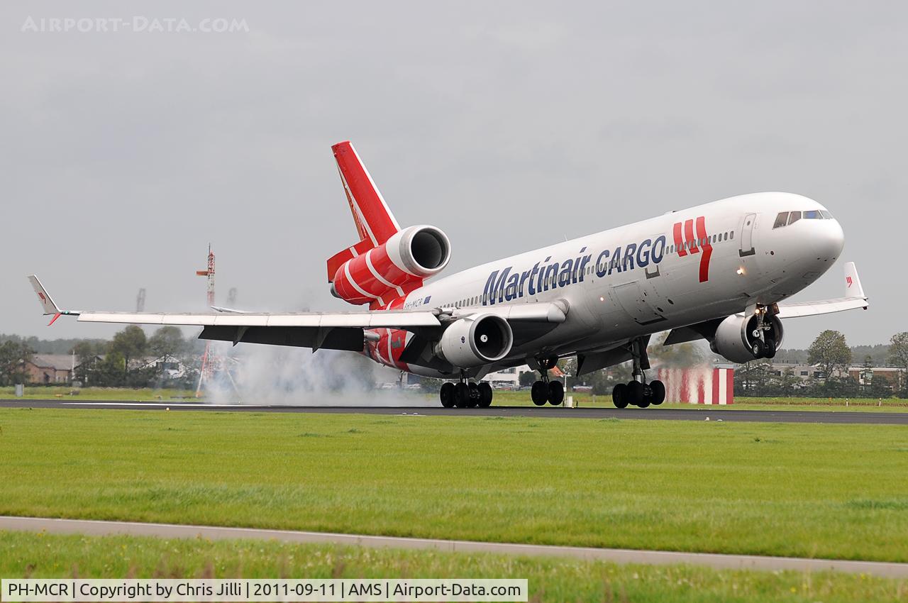 PH-MCR, 1995 McDonnell Douglas MD-11F C/N 48617, Martinair Cargo
