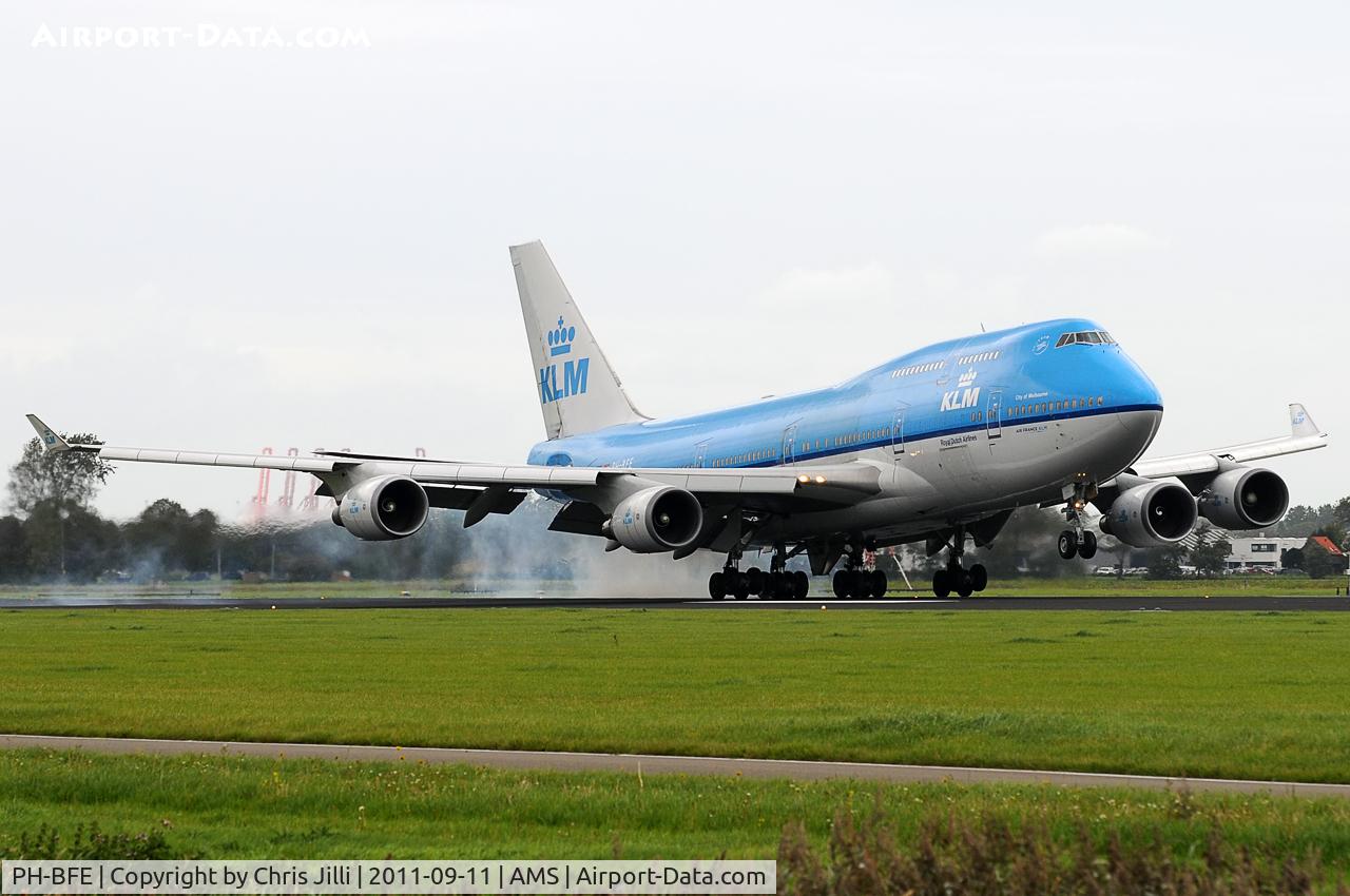 PH-BFE, 1990 Boeing 747-406BC C/N 24201, KLM