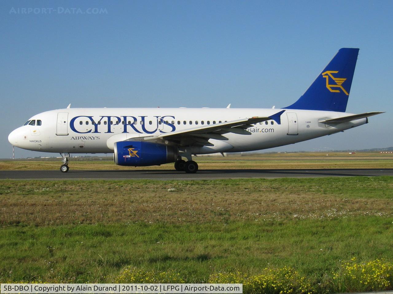 5B-DBO, 2002 Airbus A319-132 C/N 1729, 