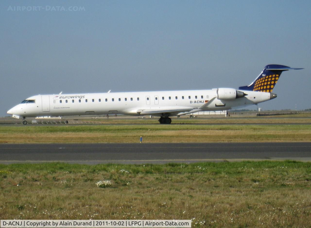 D-ACNJ, 2010 Bombardier CRJ-900 NG (CL-600-2D24) C/N 15249, Eurowings was formed in 1992 by the merger of NFD and RFD
