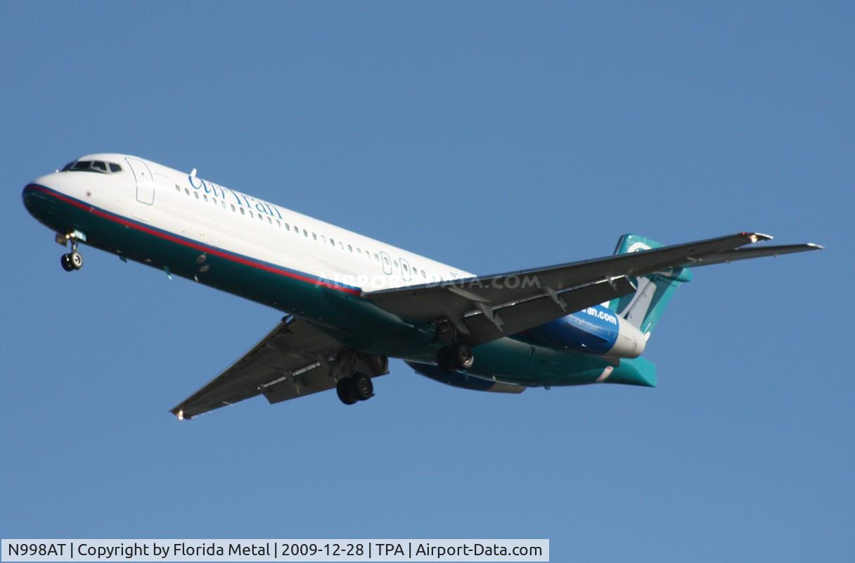 N998AT, 2002 Boeing 717-200 C/N 55142, Air Tran 717