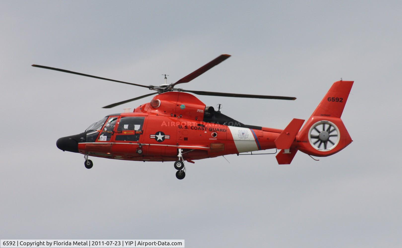 6592, 1985 Aerospatiale MH-65C Dolphin C/N 6293, Detroit based HH-65