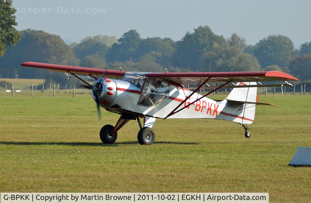 G-BPKK, 1989 Denney Kitfox C/N PFA 172-11411, SHOT AT HEADCORN