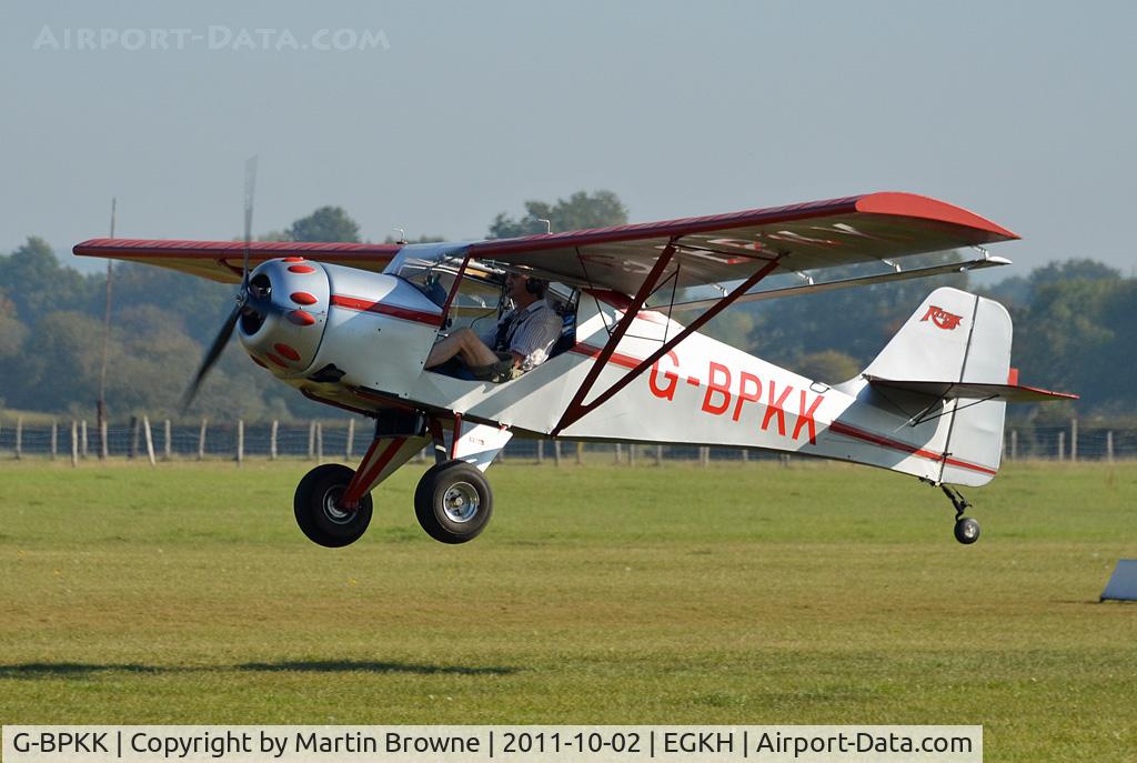 G-BPKK, 1989 Denney Kitfox C/N PFA 172-11411, SHOT AT HEADCORN