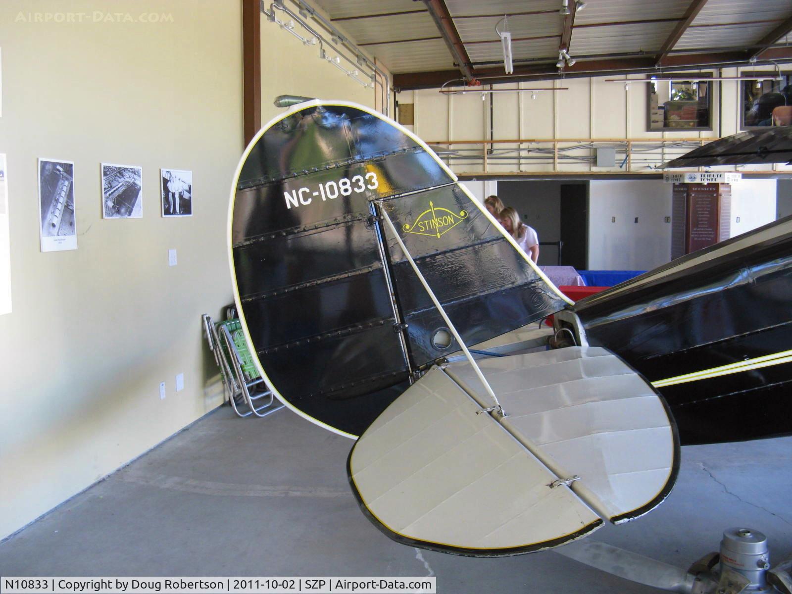 N10833, 1931 Stinson JR. S C/N 8027, 1931 Stinson Junior S, Lycoming R-680-E 215 Hp 9 cylinder radial