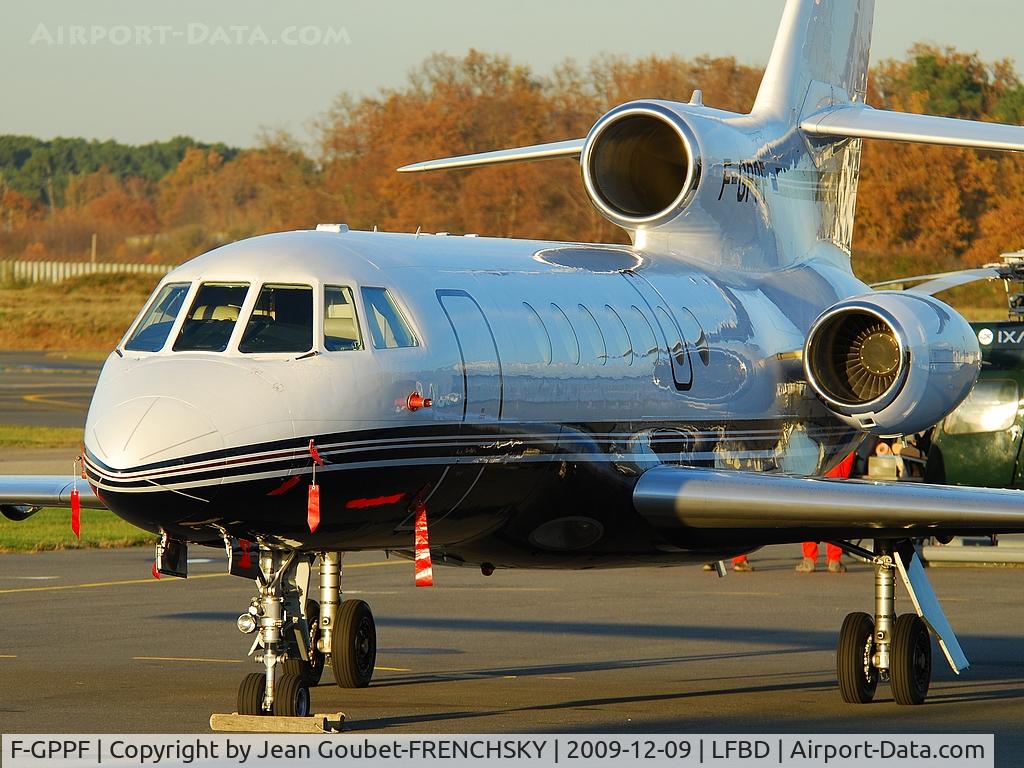 F-GPPF, 1981 Dassault Falcon 50 C/N 65, parking AAS