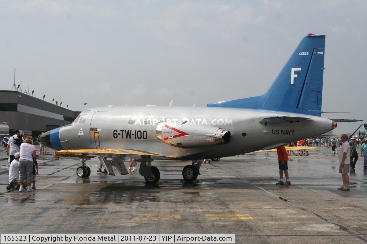 165523, 1964 Rockwell T-39N (NA-265-40) Sabreliner C/N 282-020, T-39 in retro colors