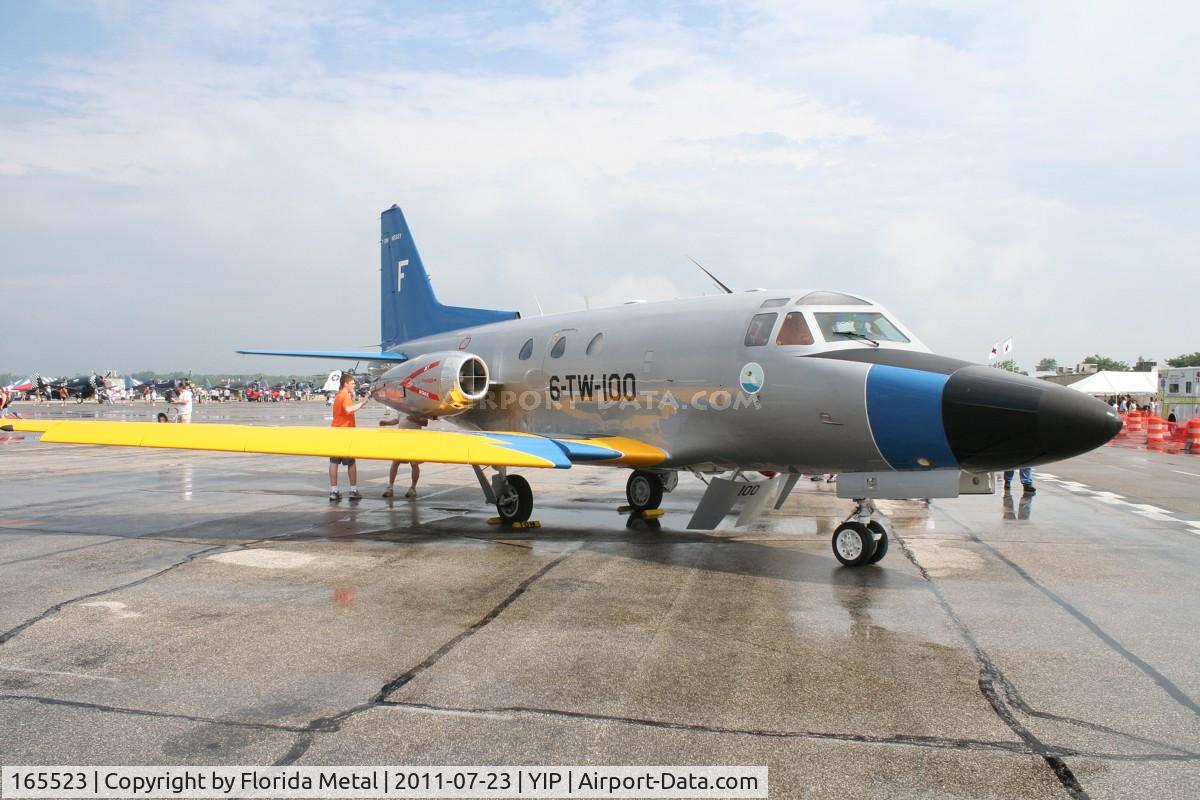 165523, 1964 Rockwell T-39N (NA-265-40) Sabreliner C/N 282-020, T-39 in retro colors