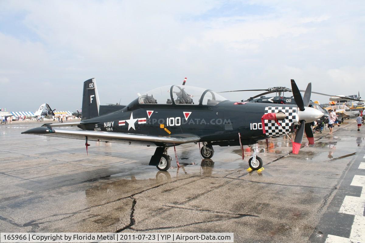 165966, Raytheon T-6A Texan II C/N PT-109, Texan II retro colors