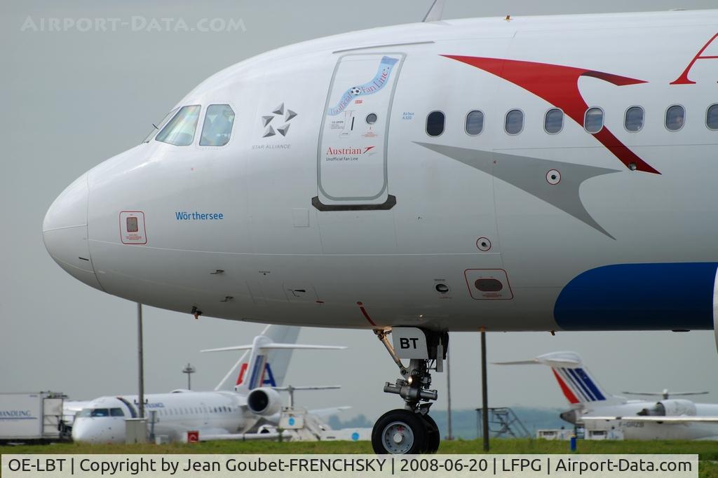 OE-LBT, 2000 Airbus A320-214 C/N 1387, from Wien