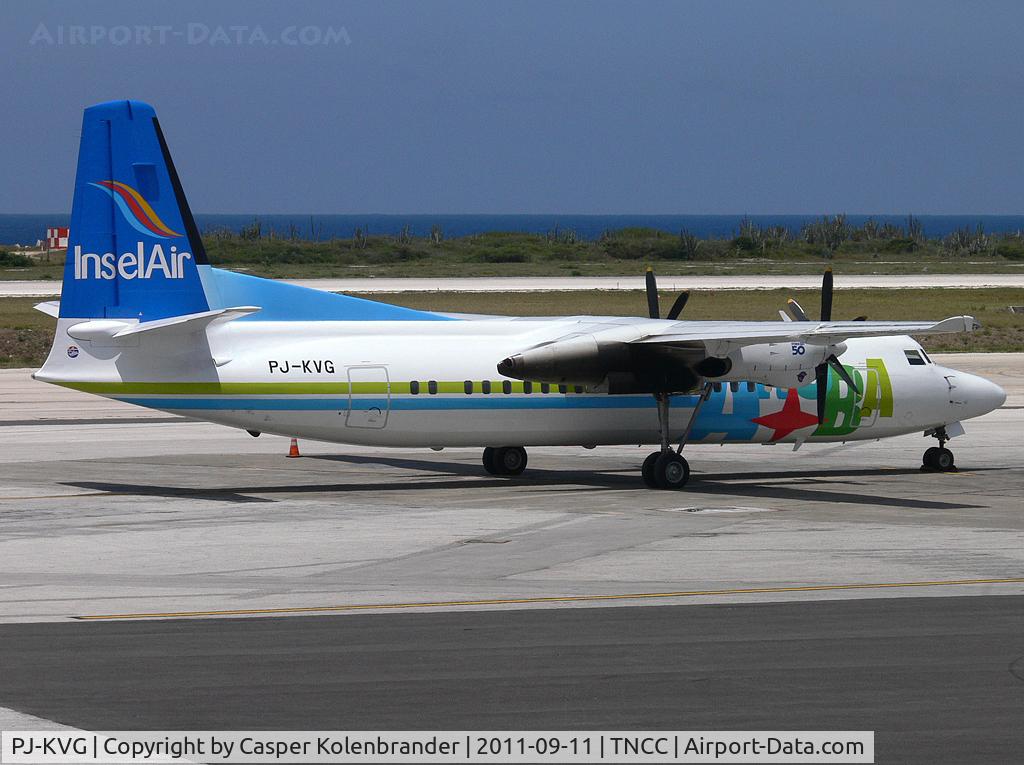 PJ-KVG, 1991 Fokker 50 C/N 20211, Insel Air Aruba