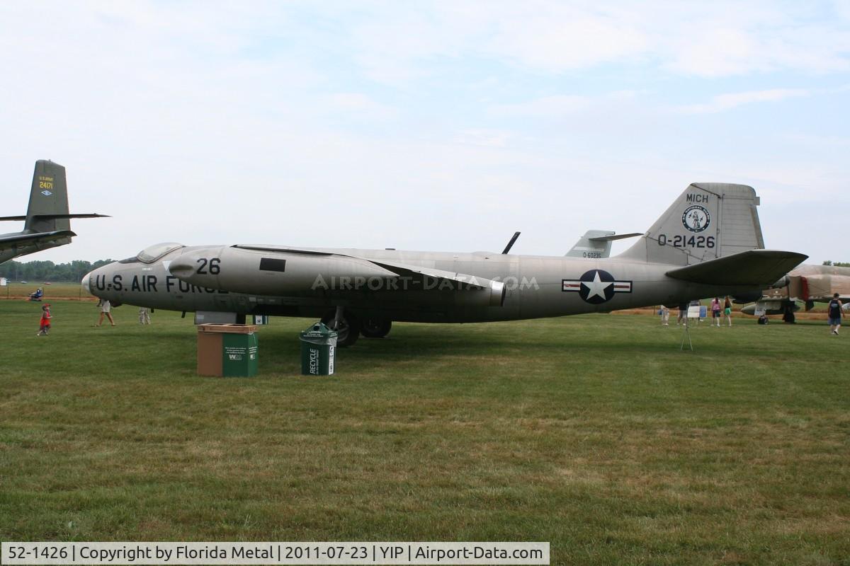 52-1426, 1952 Martin RB-57A Canberra C/N 009, RB-57A