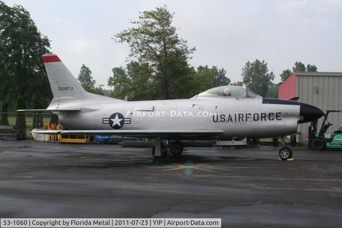 53-1060, 1953 North American F-86D Sabre C/N 201-511, F-86D Sabre