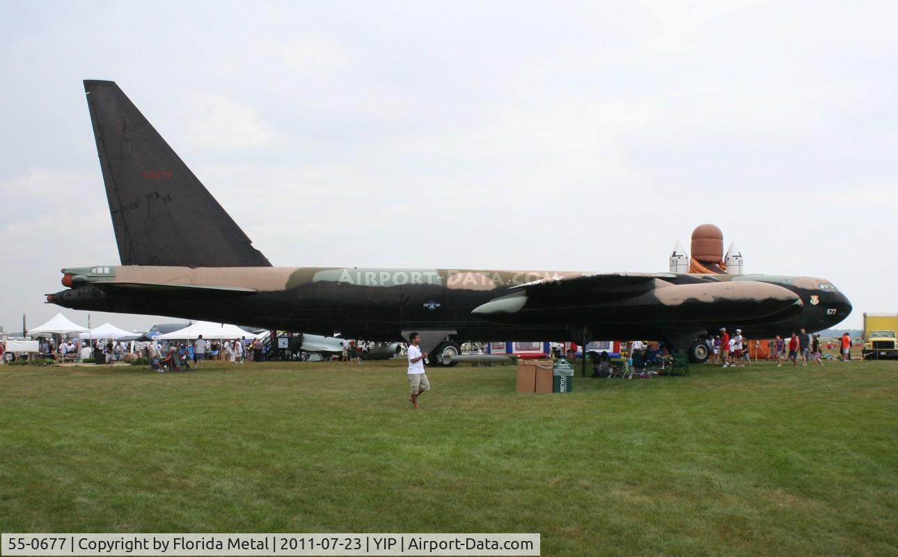 55-0677, 1955 Boeing B-52D Stratofortress C/N 464024, B-52D