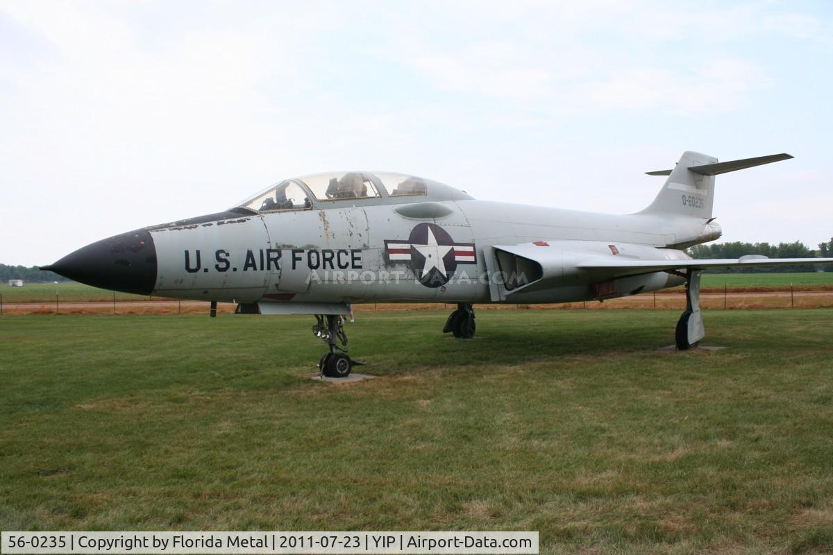 56-0235, 1956 McDonnell F-101B Voodoo C/N 128, F-101B