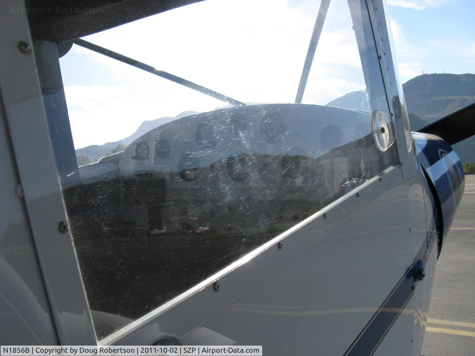 N1856B, Luscombe 8F Silvaire C/N 6283, 1957 Luscombe 8F SILVAIRE, Continental C90 90 Hp, panel