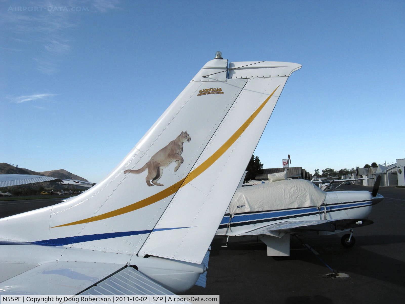 N55PF, 1966 Cessna 182K Skylane C/N 18257888, 1966 Cessna 182K SKYLANE, Continental O-470-S 230 Hp, logos