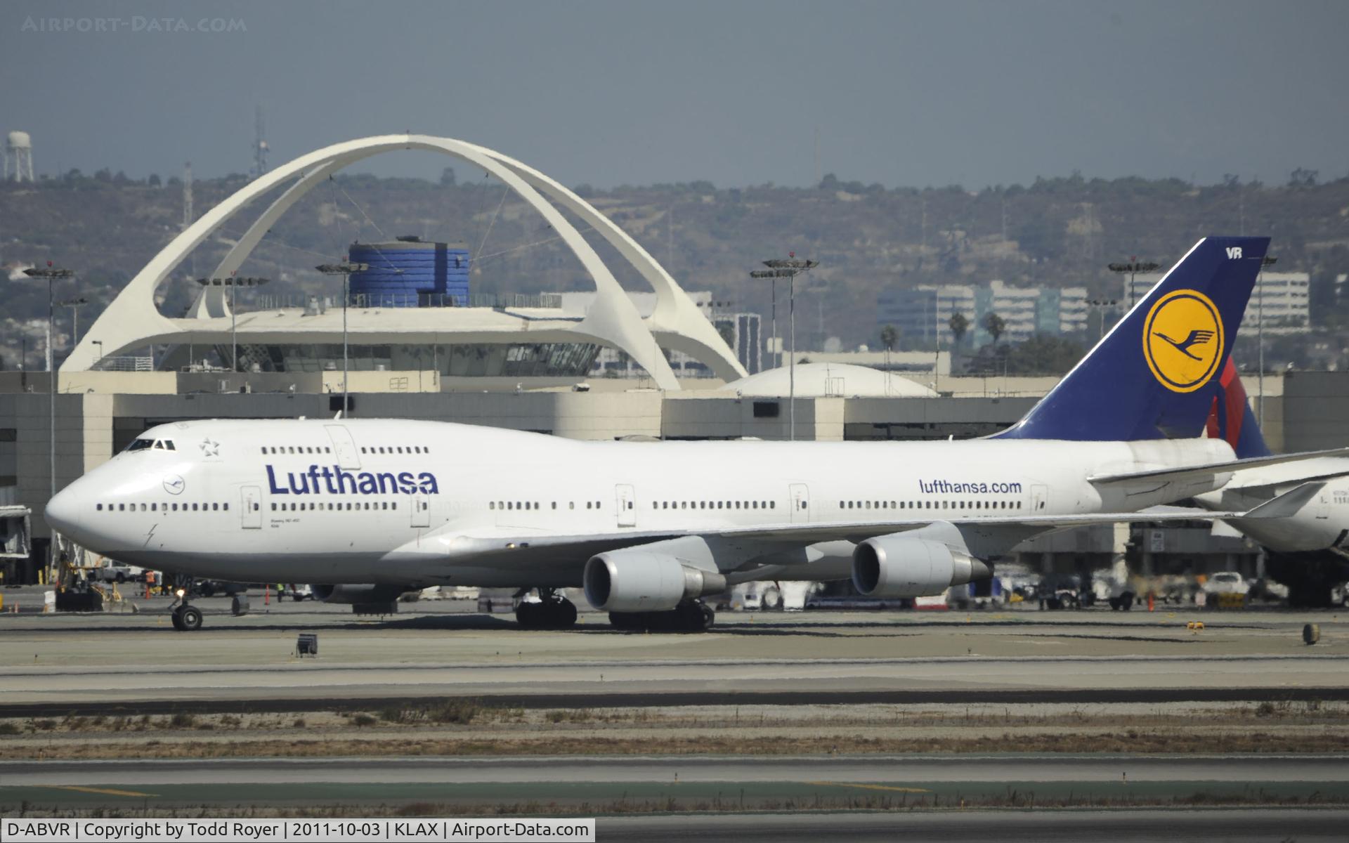 D-ABVR, 1997 Boeing 747-430 C/N 28285, Arriving at LAX