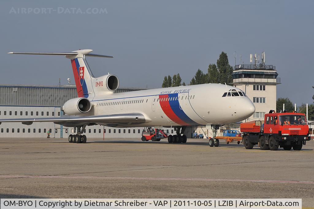 OM-BYO, 1989 Tupolev Tu-154M C/N 89A803, Slovak Government Tupolev 154