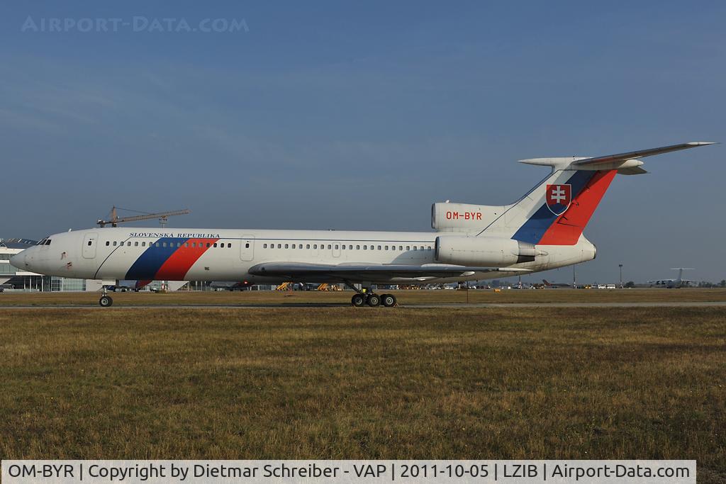 OM-BYR, 1998 Tupolev Tu-154M C/N 98A1012, Slovak Government Tupolev 154