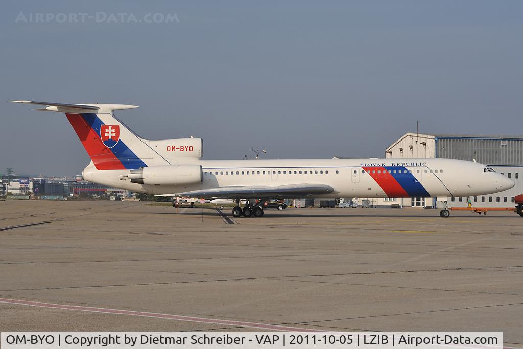 OM-BYO, 1989 Tupolev Tu-154M C/N 89A803, Slovak Government Tupolev 154