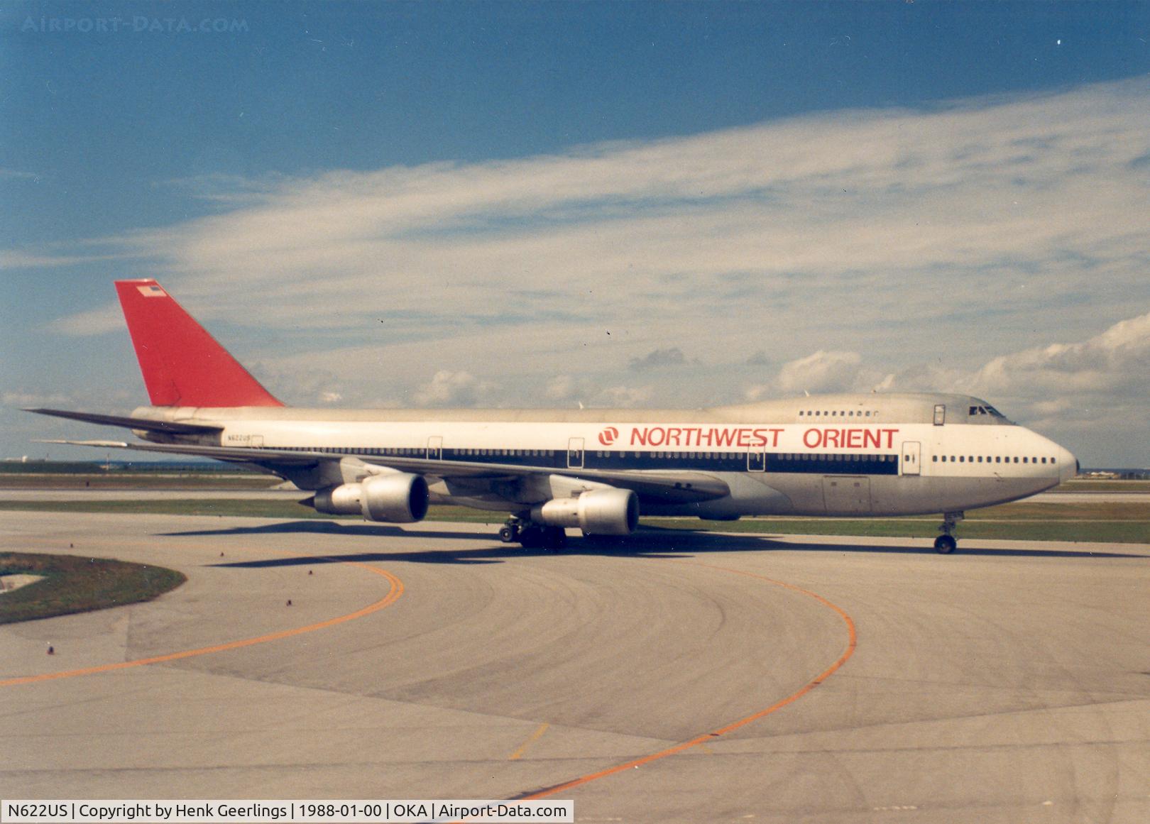 N622US, 1979 Boeing 747-251B C/N 21704, Northwest