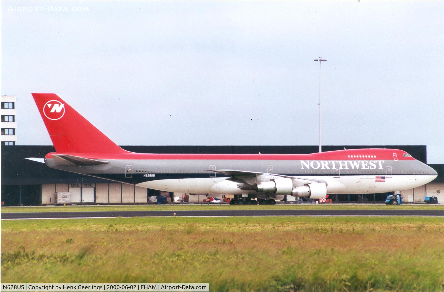 N628US, 1980 Boeing 747-251B C/N 22389, Northwest