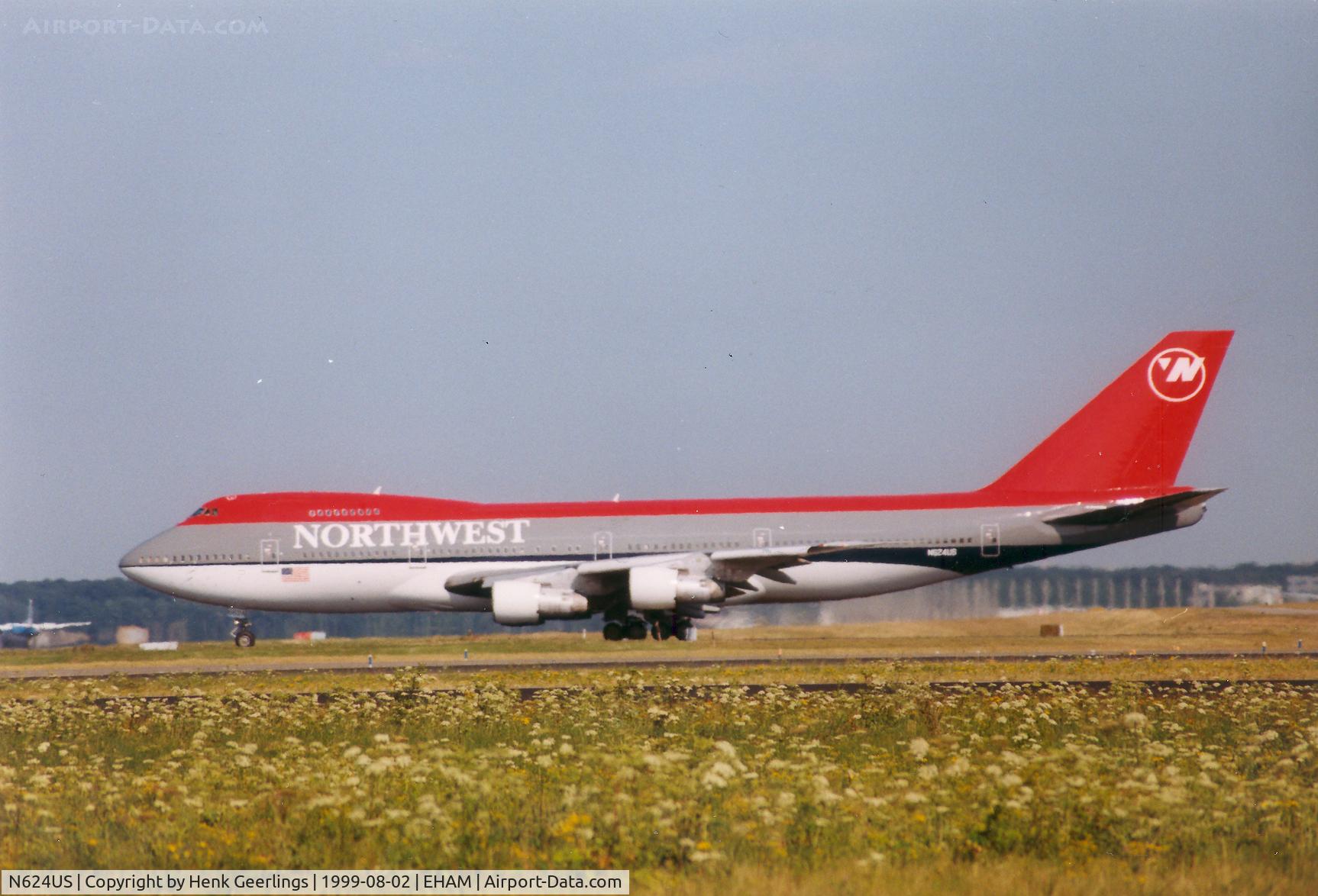 N624US, 1979 Boeing 747-251B C/N 21706, Northwest
