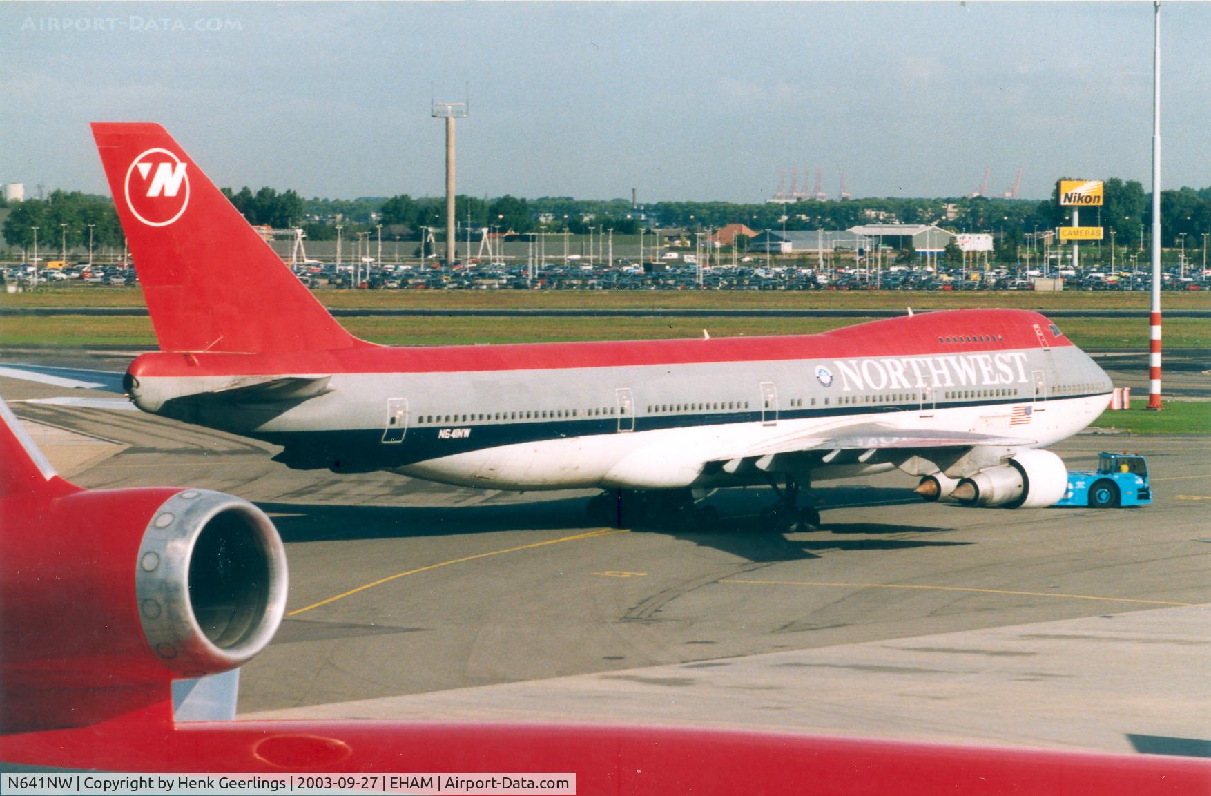 N641NW, 1980 Boeing 747-212B C/N 21941, Northwest