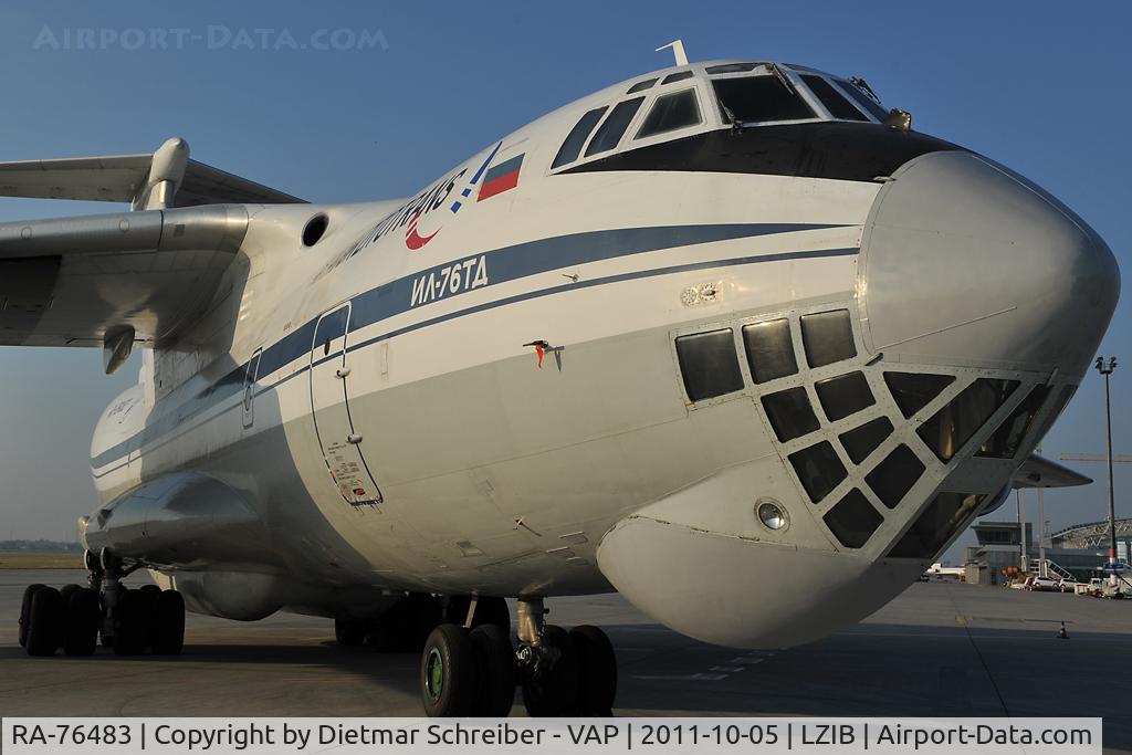 RA-76483, 1986 Ilyushin Il-76TD C/N 0063468042, Aviacon Zitotrans Ilyushin 76