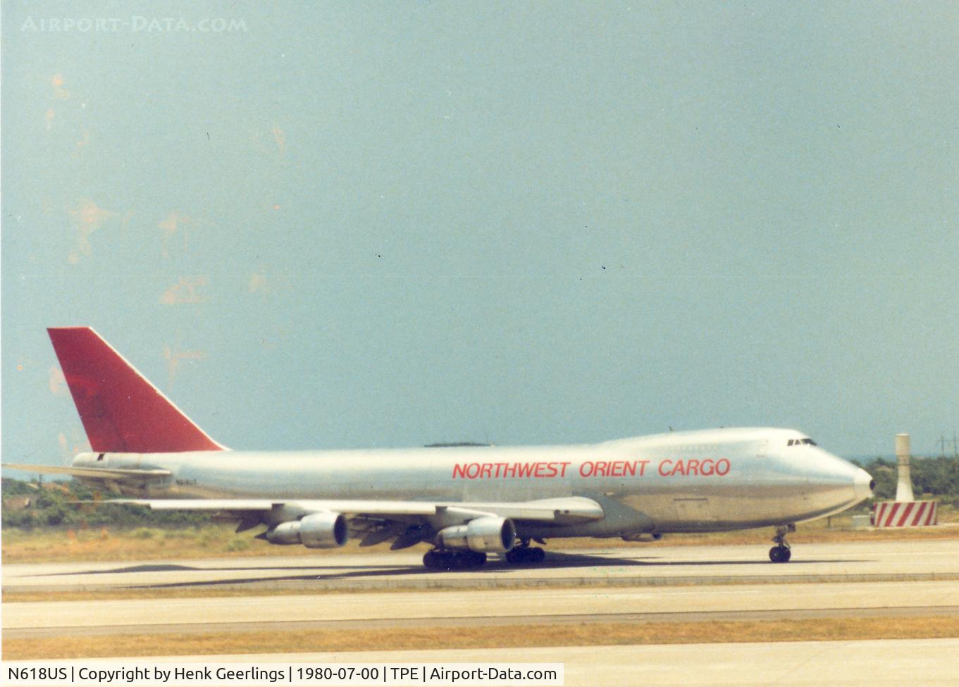 N618US, 1975 Boeing 747-251F C/N 21122, Northwest Orient Cargo